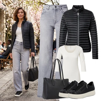 outfit "Udobna spomladanska oprava"