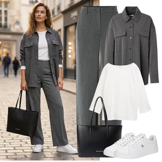 outfit "Udobna spomladanska oprava"