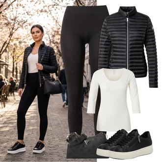 outfit "Udobna spomladanska oprava"