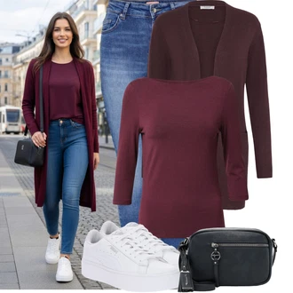 Outfity z džínu Vysoký Pas s Modrá/Světle modrá Kožená bunda/Dámské Džíny s Délkou 7/8/Zimní bunda/Kožené Boty/Push up Džín/Kožená Pánská Bund/Kotníková Bota/Zkrácené Džíny/High Waist Džínové Kalhoty/Capri Džíny/Navlékací džíny Only "Cool outfity na volný čas"