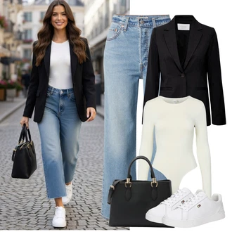 outfit mit About You "Čudovita spomladanska oprava"