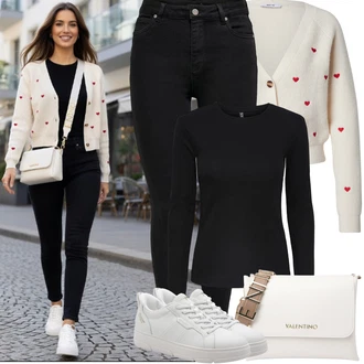 Outfit s Černá Kožená bunda/Termální Džíny/Push up Džín/Kožené Boty/High Waist Džínové Kalhoty/Džíny s Rozparkem/Motorkářské Džíny Only "Jarní Outfit" Outfit s Černá Kožená bunda/Termální Džíny/Push up Džín/Kožené Boty/High Waist Džínové Kalhoty/Džíny s Rozparkem/Motorkářské Džíny Only "Jarní Outfit"
