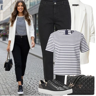 Outfit s Černá/Béžová Bota Teniska se Třpytkami/Úzká teniska/Kožené tenisky/Teniska s dírkovaným vzorem/Nízká Teniska/Tenisky s Bočním Zipem/Teniska na platformě Tamaris "Jarní Outfit" Outfit s Černá/Béžová Bota Teniska se Třpytkami/Úzká teniska/Kožené tenisky/Teniska s dírkovaným vzorem/Nízká Teniska/Tenisky s Bočním Zipem/Teniska na platformě Tamaris "Jarní Outfit"