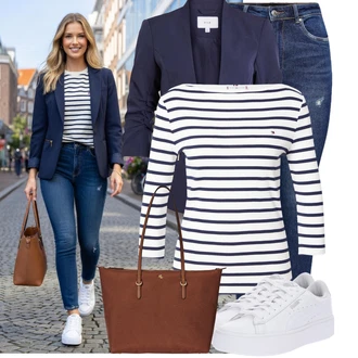 90tá léta Outfit s Modrá/Tmavě modrá Navlékací džíny/Kožené bundy/High Waist Džínové Kalhoty/Dámské Džíny s Délkou 7/8/Zimní bunda/Push up Džín/Kožené Boty/Džíny s Dírou/Džíny s Rozparkem/Kožená bunda/Kotníková Bota Only "Módní outfit pro volný čas"Look: Styl, 90tá léta, Cool, Disko, Francouzské, Moderní, Old Money