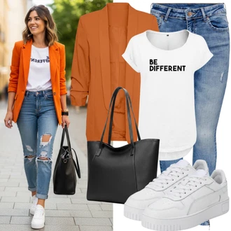 Outfit s Bílá/Žlutá/Oranžová/Hnědá Elegantní Sako/Blejzrové Bund/Bavlněný Sako/Kordové Sako/Kožená bunda pro muže/Blůzové Sako/Pletený Sako/Krátké Sako/Neformální Sako/Kožená Pánská Bund remain "Skvělý jarní vzhled"