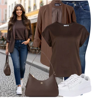 Outfit s Modrá/Tmavě modrá/Světle modrá Kožená bunda/Termální Džíny/Navlékací džíny/Kožená Pánská Bund/Džíny s Rozparkem/Kožené Boty/Zimní bunda/High Waist Džínové Kalhoty/Motorkářské Džíny/Push up Džín Only "Skvělý pro volný čas"