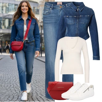 outfit mit valentino "Sproščen spomladanski outfit"