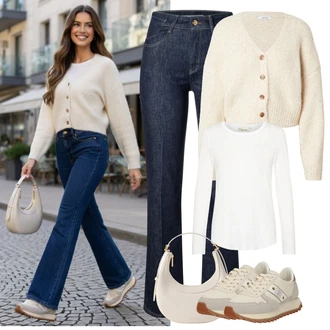 outfit mit About You "Srčkan spomladanski videz"