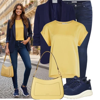 Outfit s Nezařazené Skechers "Stylové kombinace pro volný čas"