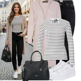 Halenky & Tuniky na Knoflíky Móda Pro Plnoštíhlé Outfity image