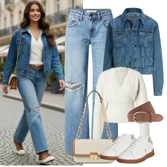 outfit mit About You "Čudovita spomladanska oprava"