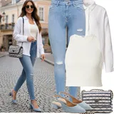 Outfity s ořezanými tílky image