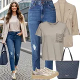 Outfity s boyfriend džínami ve stylu 90. let image