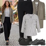 Outfity s kalhoty s vysokým pasem image