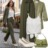 Krátké Topy s Výstřihem na Ramena Outfity image