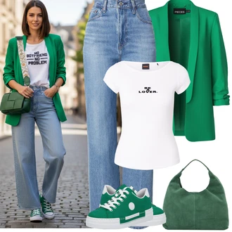 Outfit s Nezařazené Rieker "Jarní Outfit"