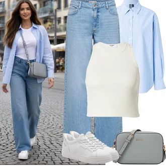 Coachella Outfit s Béžová/Krémová/Bílá/Khaki/Fialová Tílko s ořezem/Krátký Top/Halenka Bez Rukávů sry dad. "Jarní Outfit"Look: Bar, Den na pláži, Škola, Coachella, Koncert