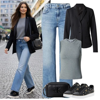 outfit mit marc cain "Popoln spomladanski videz"