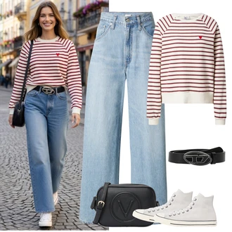 outfit mit valentino "Sproščen spomladanski outfit"