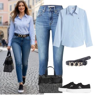 outfit "Sproščen spomladanski outfit"
