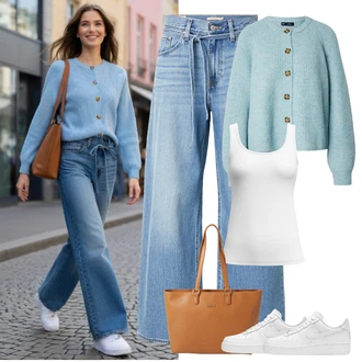 outfit "Udobna spomladanska oprava"