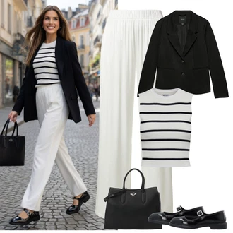 outfit "Udobna spomladanska oprava"