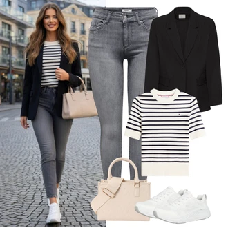 outfit "Udobna spomladanska oprava"