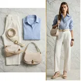 Outfity s kalhotami na svatbu image