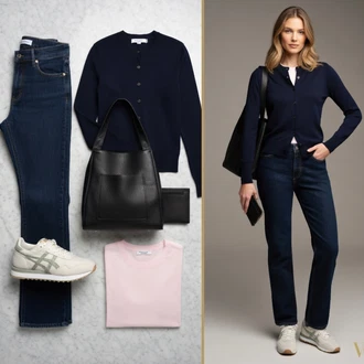 Outfit s Černá Pánská taška/Taška Přes Rameno/Sportovní Taška Přes Rameno/Taška/Taška Na Rameno/Brašna/Teddy taška answear.lab "leto Outfits"