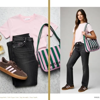 Premium Outfit s Tmavě hnědá/Hnědá Teniska Kožené Tenisky/Nízká Teniska/Teniska na platformě/Lodička s Přezkou/Skate Bota/Úzká Teniska/Nazouvací Teniska/Tenisky s Bočním Zipem Adidas "Letní outfity"Look: Ležérní, Klasické, Cool, Premium, Bezešvé, Chytrý příležitostný, Sportovní, Trendový, Krásný, Skater