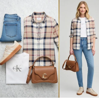 Outfity na Podzim Podzim s Béžová/Hnědá Kožené tenisky/Nízká Teniska/Skate Bota/Úzká teniska/Letní tenisky/Vintage teniska Adidas "Letní outfity"