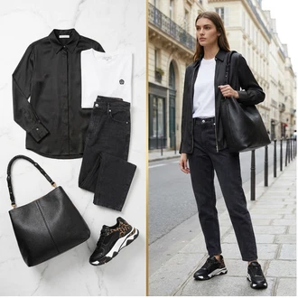 Outfit s Košile morgan "Letní outfity"