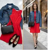 Outfity s balerínami se špičatou špičkou image
