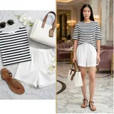 Krásné Sieťové Kraťasy Outfity image