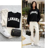 Černé a růžové outfity image