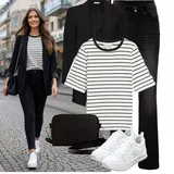 Outfity s černými tričky image