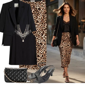 Pracovní Outfit s Hnědá/Černá/Tmavě modrá Boyfriend Sako/Kožená bunda pro muže/Oversize Sako/Krátké Sako/Kožená Pánská Bund/Kožená bunda Bonprix "Outfit na léto"Look: Pracovní