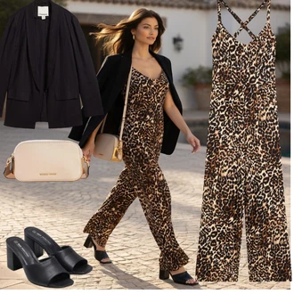 S Třásně Outfit s Černá/Tmavě modrá/Tmavě šedá/Světle modrá Boyfriend Sako/Kožená bunda pro muže/Kordové Sako/Bavlněný Sako/Elegantní Sako/Oversize Sako/Krátké Sako/Kožená Pánská Bund/Kožená bunda Bonprix "Outfit na léto"