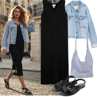S Krajka Outfit s Bonprix "Outfit na léto"