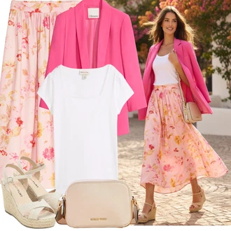 Krep Outfit s Bonprix "Outfit na léto"
