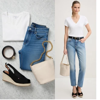 outfit mit Formalna Srajca Guess "Obleka za prosti čas"