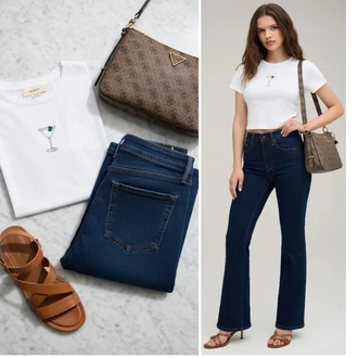 Z zaponko outfit mit Bež/Rjava/Rumena/Oranžna Sandala Udobna/Sandali s Paščkom/Ribiška sandala/Rimski sandal/Poletni Čevelj/Čevelj s trakom/T-pašček-Sandal/Zaprta sandala TOMS "Obleka za prosti čas"
