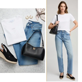 outfit mit Formalna Srajca Guess "Obleka za prosti čas"