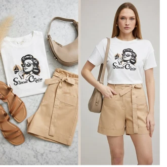 outfit mit Rjava/Bež/Oranžna Sandala Udobna/Sandali s Paščkom/Rimski sandal/Dianette Sandali/Poletni Čevelj/T-pašček-Sandal TOMS "Obleka za prosti čas"