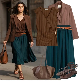 Oblečení se sukní "Letní Outfit"