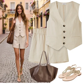 Krátká Outfit s Bonprix "Letní Outfit"