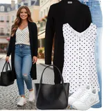 Outfity s teddy teniskami image