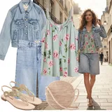 Outfity se sandály s T páskem image