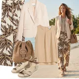 Svatební host kalhoty outfity image