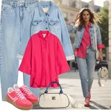 Outfity s teniskami na rave image
